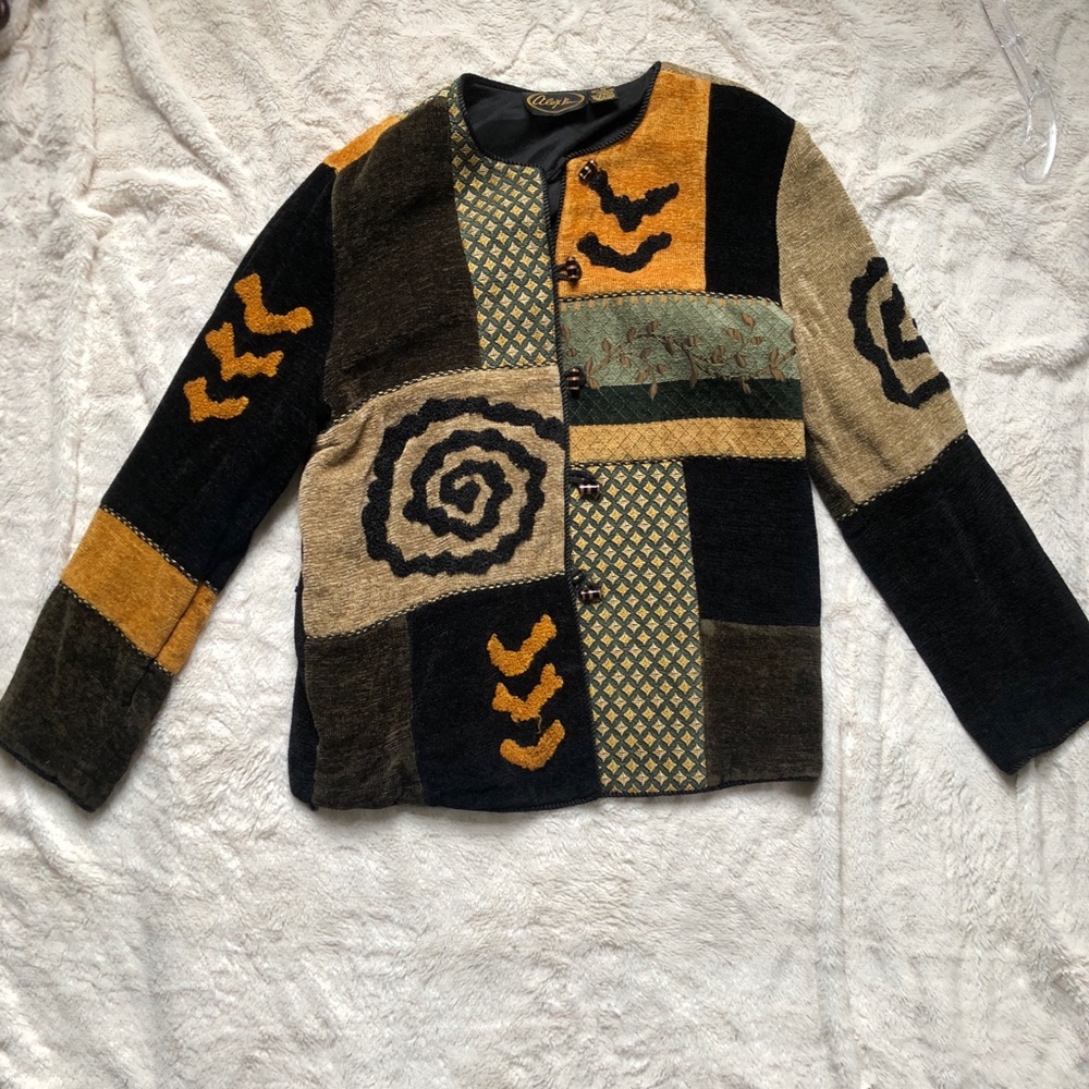 Vintage patchwork jacket